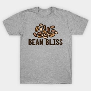 Bean Bliss Coffee Lover - Coffee Popart Foodie Funny T-Shirt